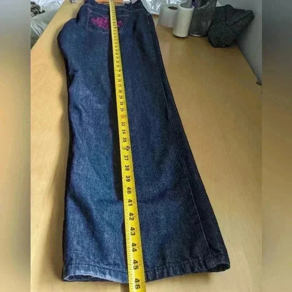 LIVE MECHANICS men jeans pants size 40 100% cotton Loose fit, Wide leg - Picture 11 of 11